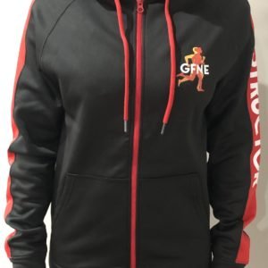 GFNE POLYESTER CONTRAST ZIP UP HOODIES