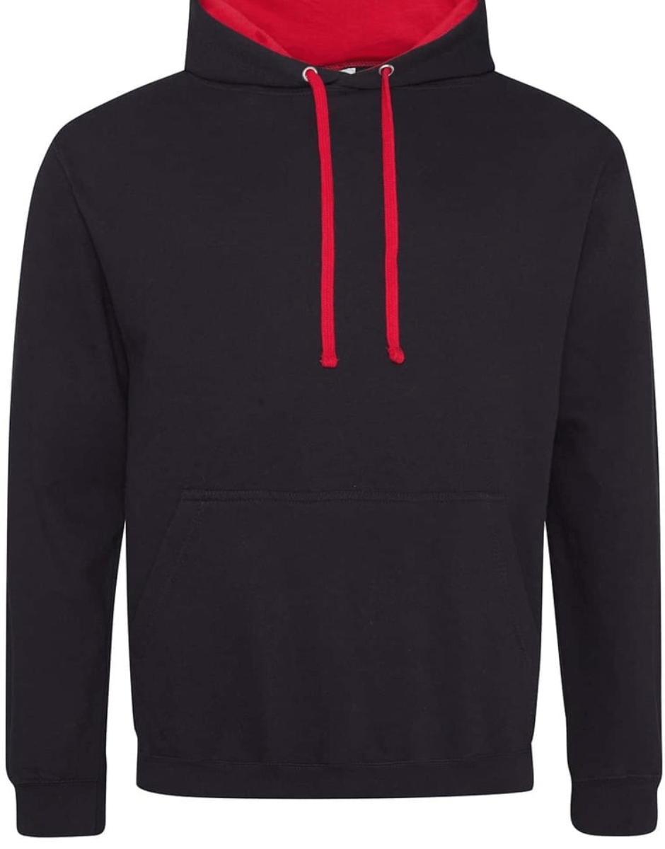 GFNE CONTRAST PULL OVER HOODIE